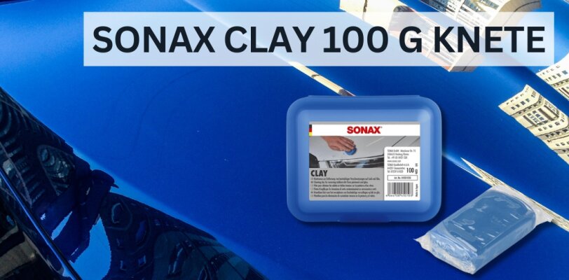 Sonax Clay 100 g Knete – Tiefenreinigung für deinen Autolack - Sonax Clay 100 g Knete – Effektive Reinigung für deinen Autolack