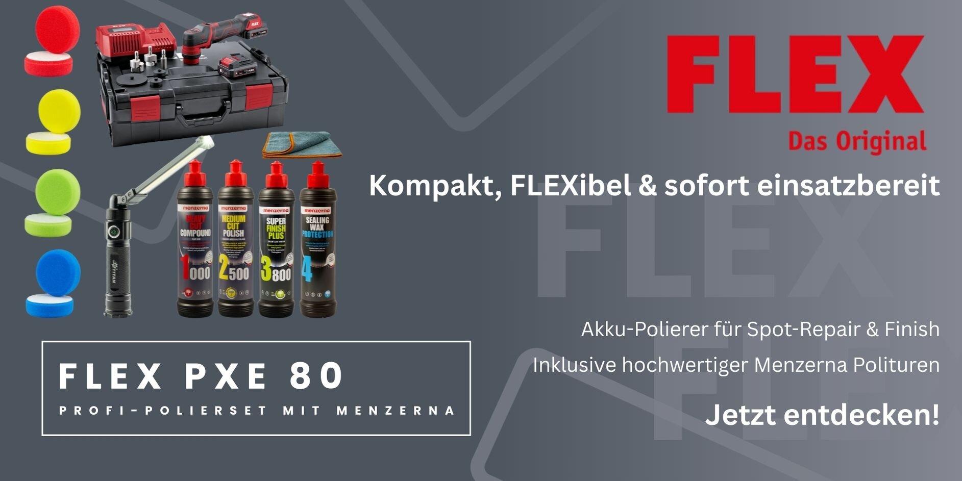 FLEX PXE 80 12-EC 2.5 – Menzerna Set