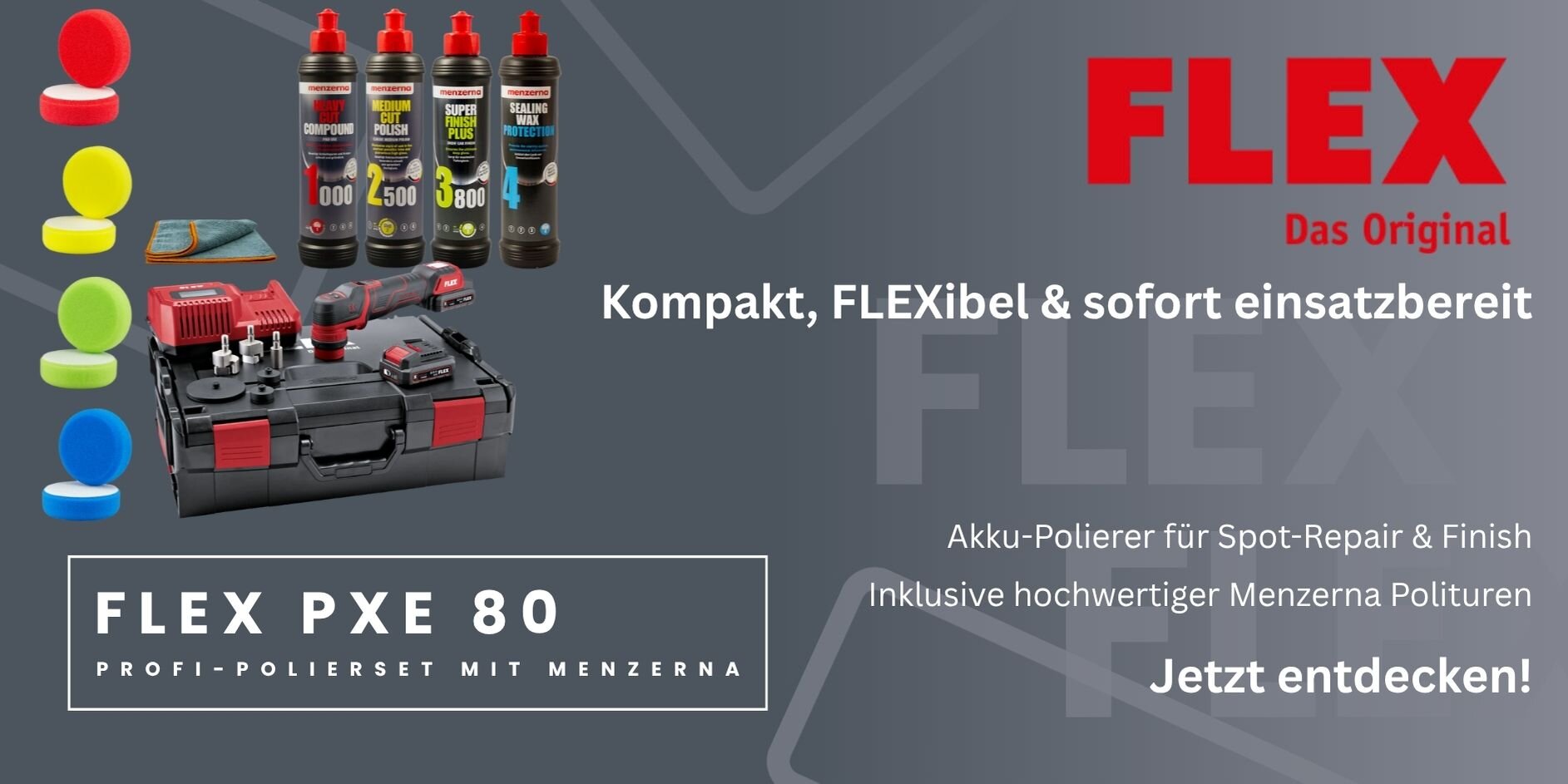 FLEX PXE 80 12-EC 2.5 – Menzerna Set