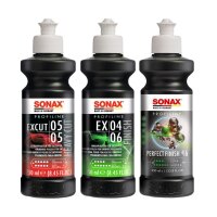 Sonax Auto Politur Set STD + 150mm Pads für...