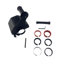 Titan USSN316 Bürstenschleifer Aufsatz für Winkelschleifer, Satinierwalze