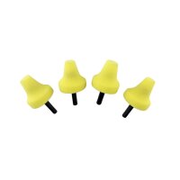 MINI Polierkegel - gelb 35mm, 4er-Pack Polishing -...