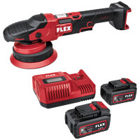 Flex XFE 15 150 18-EC Set 18 V Akku-Exzenterpolierer mit...