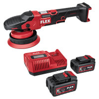 Flex XCE 8 150 18-EC Set Akku-Exzenterpolierer mit...