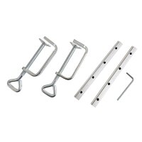 Titan USSS152 Universal Führungsschiene mit Klemmen 1,5m (2*0,75)