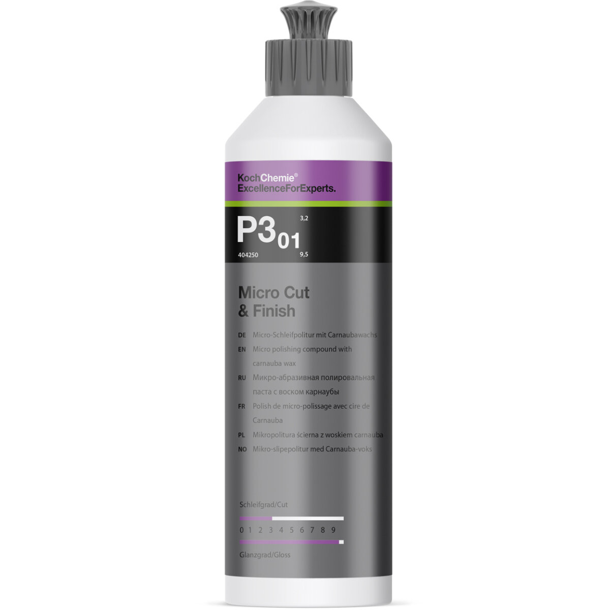 Koch Chemie Micro Cut & Finish P3.01 250ml – mit Carnaubawachs, 16,47