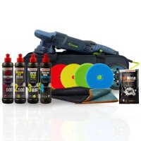 Exzenter Poliermaschine TDA15 im Luxus Set - 4-Schritt...