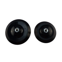 Titan PRP14-1 125 C Rotationspoliermaschine – 1200 W, Ø 125 & 150 mm, mit abnehmbarem Kabel