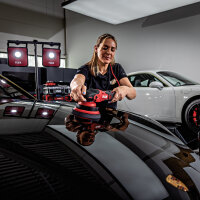 Flex Exzenterpolierer mit Zwangsrotation XCE 2 8 14-EC C im Politur Set