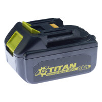 Titan Akku Schnellladegerät 14,4 ~ 21V + 2 Akku 4 Ah