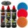 Menzerna Polituren Set 1000 2000 3000 + 3x Blaucraft Polierpad 125/150mm extra dick