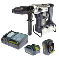 Titan PRH3840B-CORE Akku-Bohrhammer Set 2× 4Ah u....