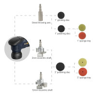 MAXXT MDMP20VX2P Mini Akku-Poliermaschine im Menzerna Set