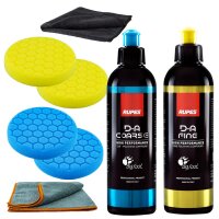 Rupes Polituren Set D-A Coarse D-A Fine + 4x Hexpro...