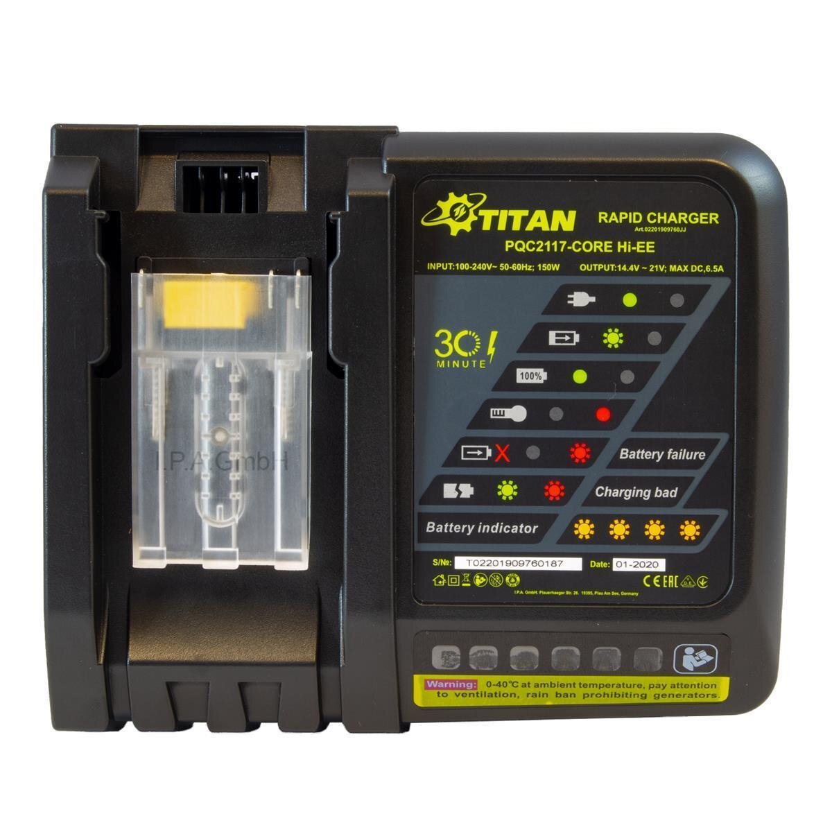 Polisseuse Excentrique Sans Fil 21V Denotip - 2 Batteries 3000mAh - Machine à Polir Auto Neuve