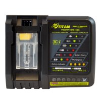 Titan Akku Exzenterpoliermaschine brushless 15mm Hub...