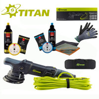 Titan TDA21 II Exzenterpoliermaschine im Rupes BigFoot Set
