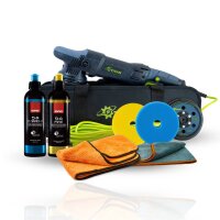 Titan TDA15 Exzenter Poliermaschine im RUPES Politur Set